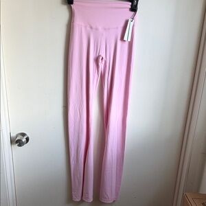 Paragon Fitwear Pink High-Waist Flare Leggings
